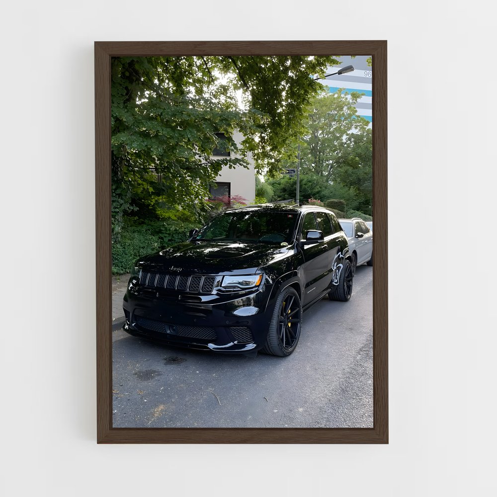 Poster Trailblazer Black – affiche Jeep (vue 5)